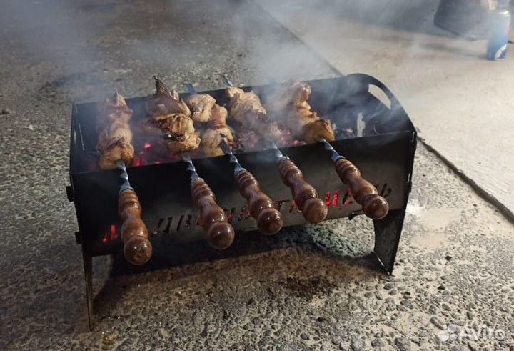 Набор для пикника / шампура / кочерга / мангал