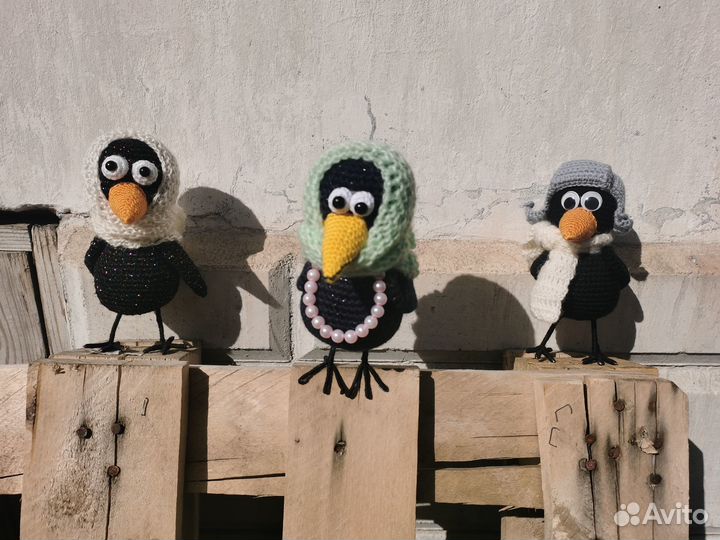 Вязаные игрушки ручной работы