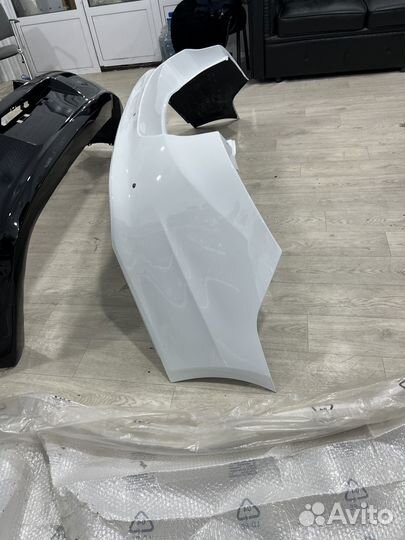 Задний бампер на Ford Mondeo 5 - Белый