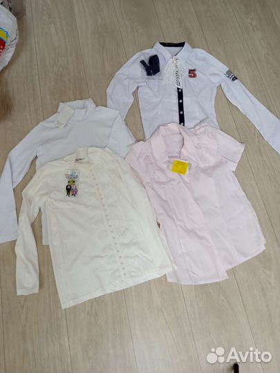 Школьные блузы новые р.152