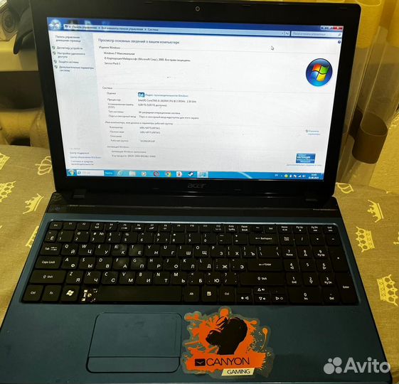 Ноутбук acer