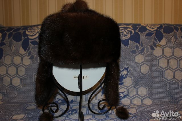 Шапка норковая