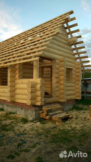 Срубы домов, бань любой сложности