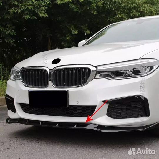 Губа переднего бампера bmw G30