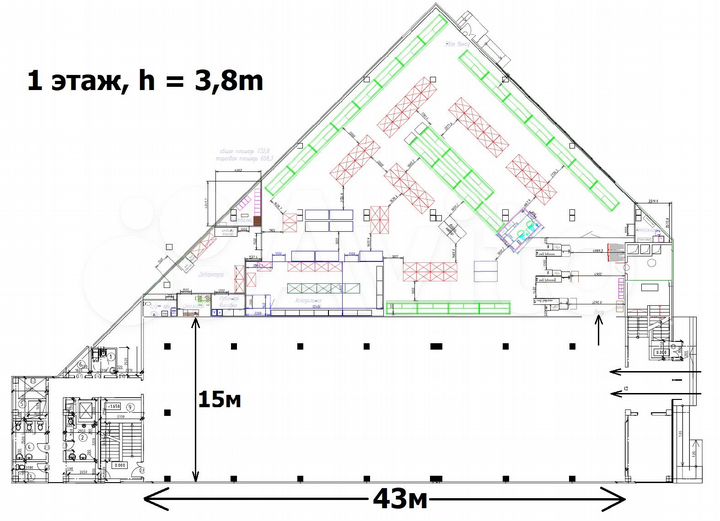 Торговая площадь, 36 м²