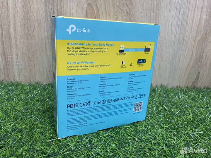 Сетевой адаптер TP-link TL-WN725N