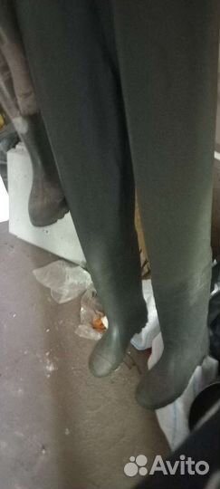 Резиновые сапоги комбинезон рыбацкие