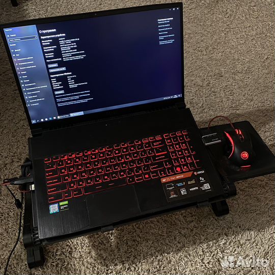 Игровой ноутбук Msi Gf 75 thin 9rcx