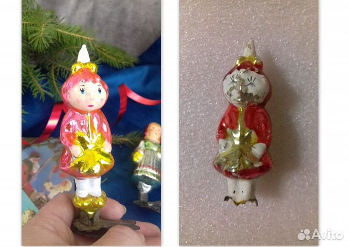 Реставрация елочных игрушек