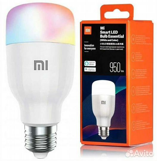 Умная лампа Mi Smart LED Bulb Essential
