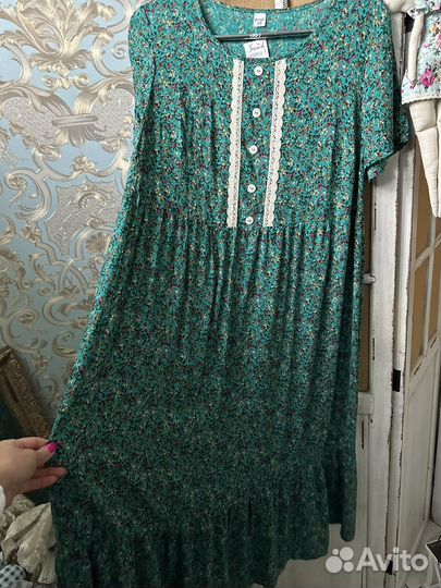 Платье летнее длинное