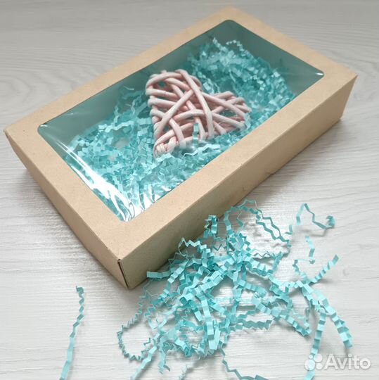 Крафт коробки с окошком