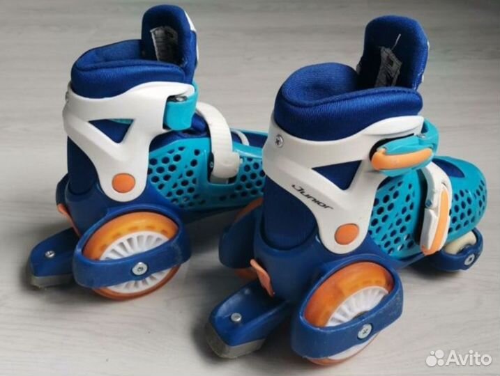 Коньки роликовые детские раздвижные