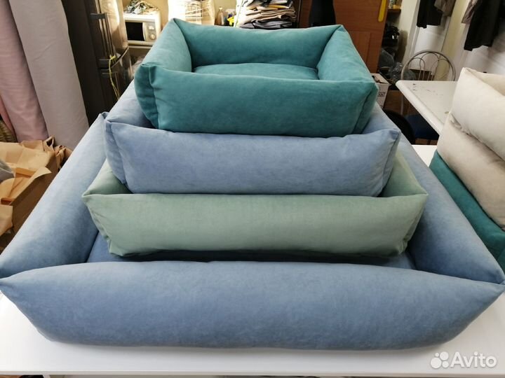 Лежанка. Для собак и кошек, с чехлом