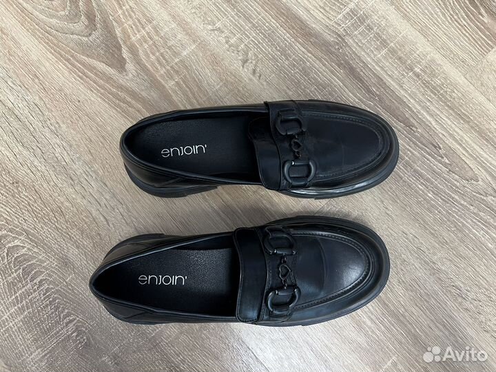 Лоферы Obba черные 41 EU