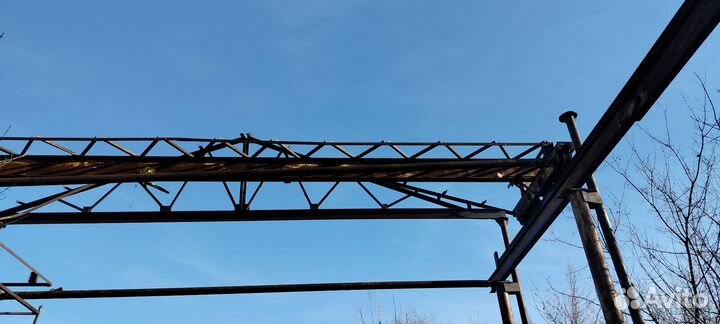 Ангар Каркас ангара с кран-балкой