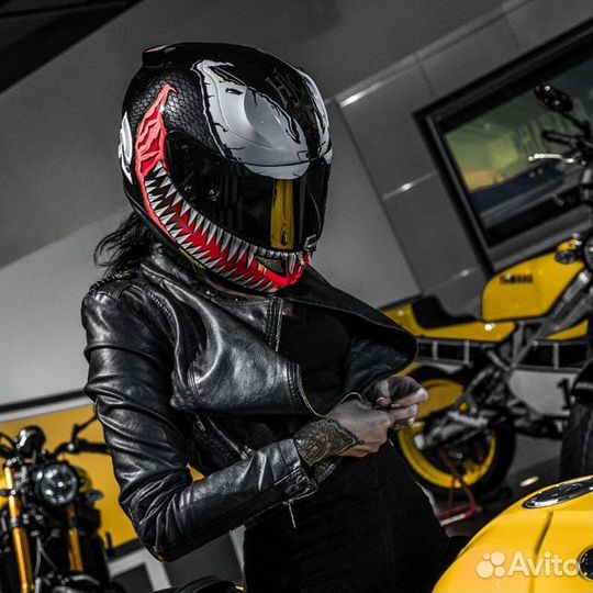 Шлем HJC rpha 11 venom MC1