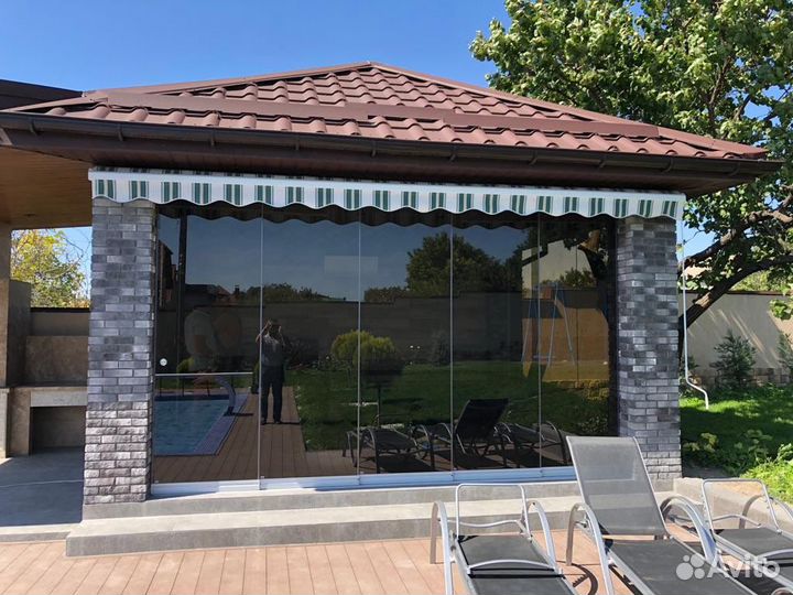 Безрамное остекление