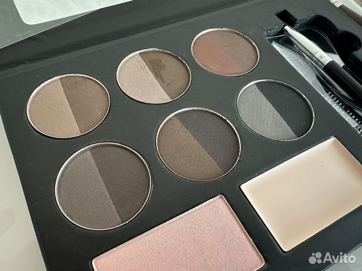 Тени для бровей freedom pro hd палетка для бровей