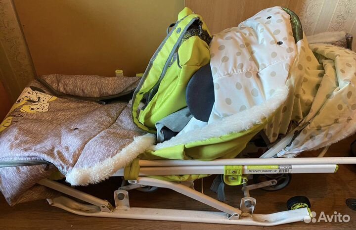 Коляска санки