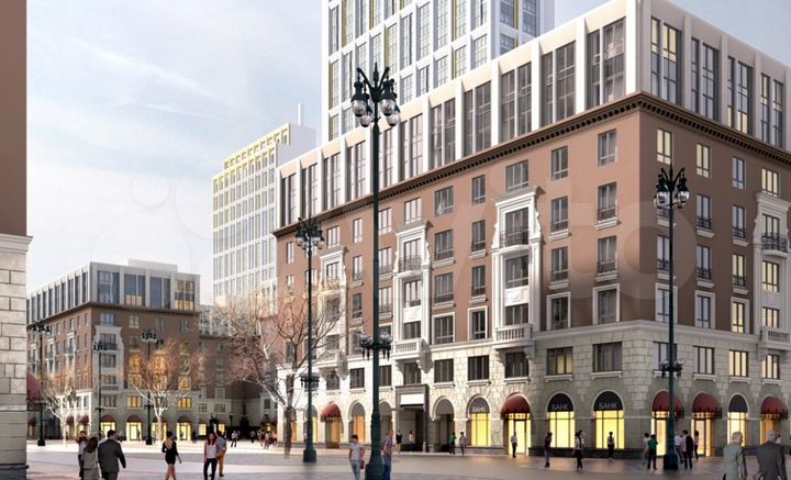 2-к. квартира, 53 м², 20/29 эт.