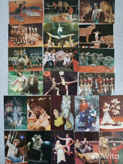 Календарики. Цирк. Переливные. Стерео. СССР