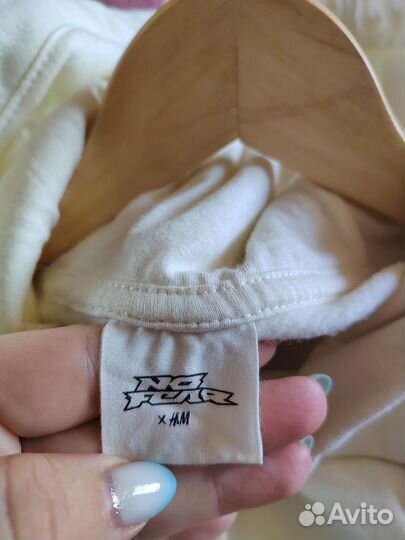 Толстовка с капюшоном большого размера H&M