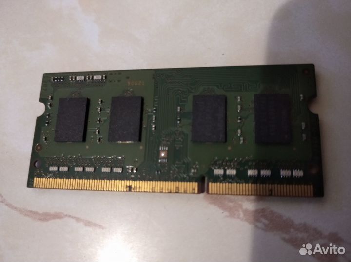 Ноутбучная память sodimm ddr3 2g Samsung pc3L-1600