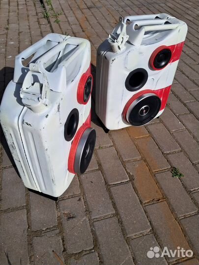 Колонки акустические в стиле Loft,новые,комплект