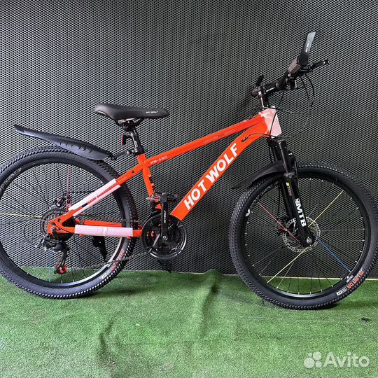 Велосипед новый 24 подростковый горный