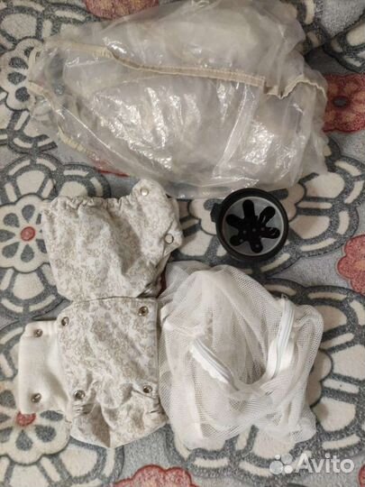 Москитная сетка, дождевик, тёплые муфты