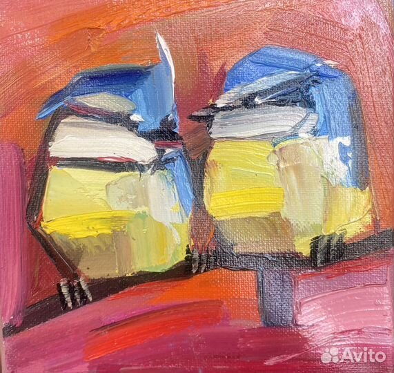 Картины Птички