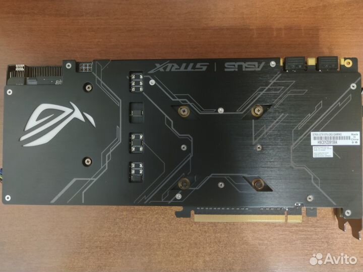 Видеокарта asus strix GTX 1070