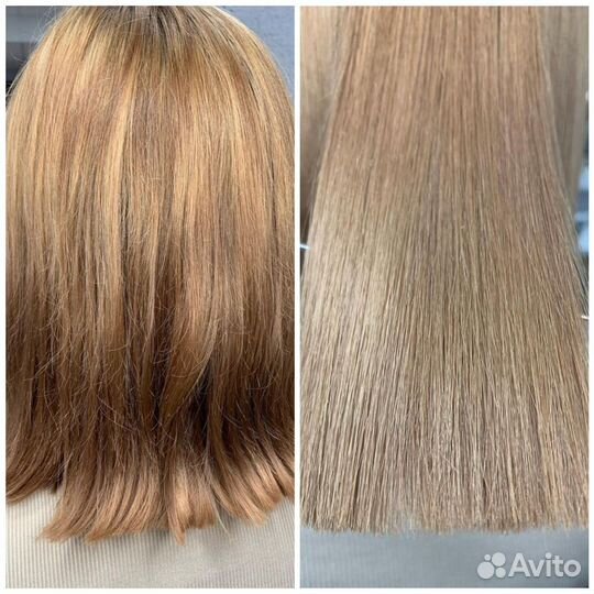 Кератиновое выпрямление/ Ботокс волос москва
