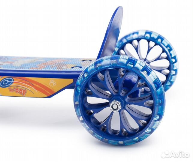 Самокат трехколесный новый