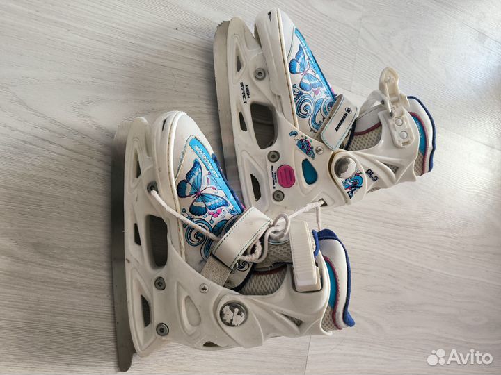 Коньки раздвижные 30-33 размер