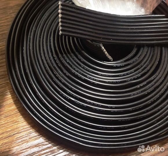 Кабель 18 AWG шлейф 8 жил
