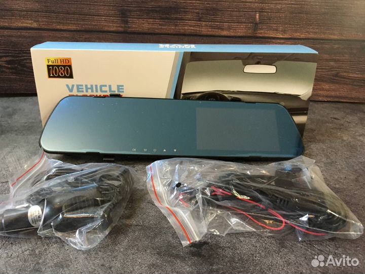 Видеорегистратор зеркало 2 камеры