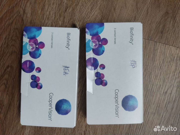 Линзы контактные