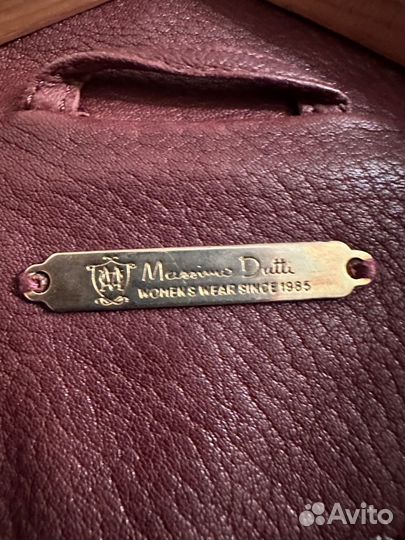 Кожаная куртка Massimo Dutti