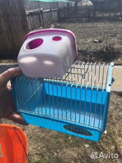 Клетка и домик для грызунов