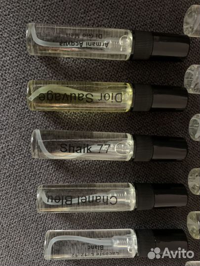 Духи масляные мужские 12 ароматов