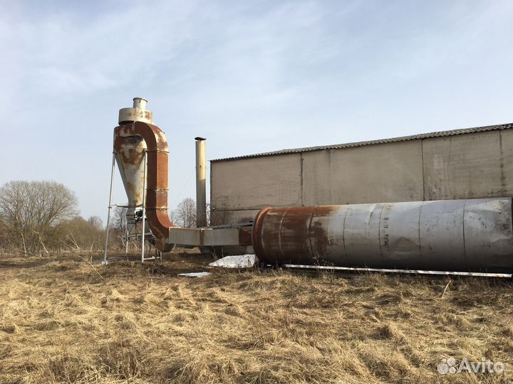 Сушильный комплекс для опилок/травы