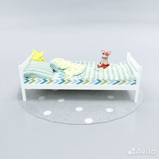 Подростковая кровать с защитными бортиками оптом