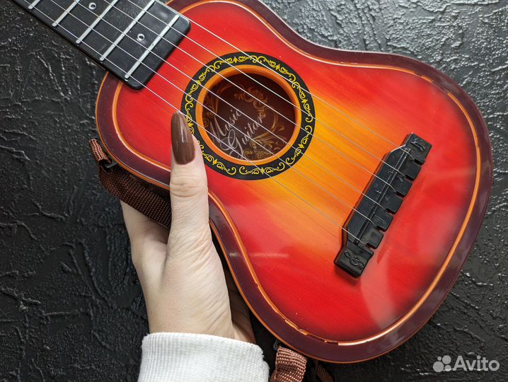 Гитара укулеле 6 струн 50см