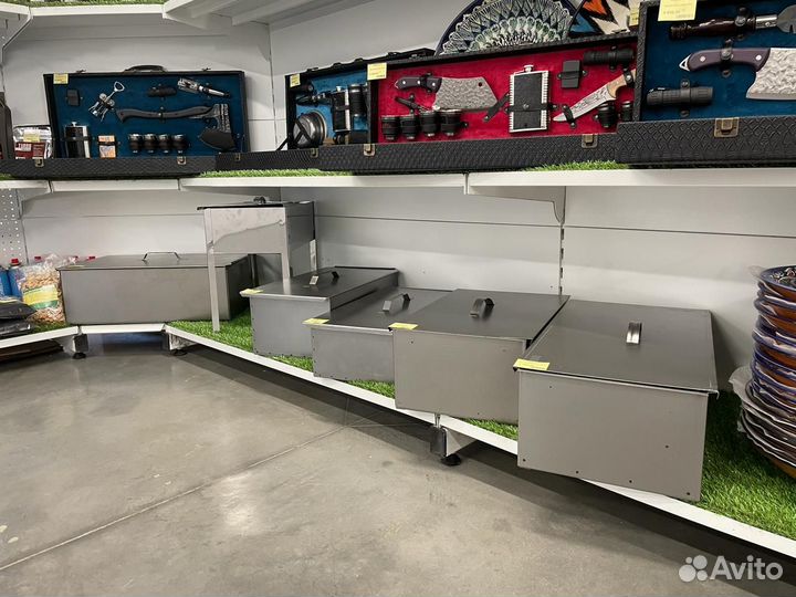 Коптильня двухъярусная