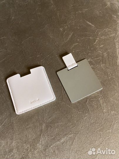 Металлическое зеркало shein с чехлом