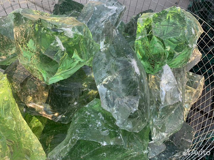 Колотое стекло