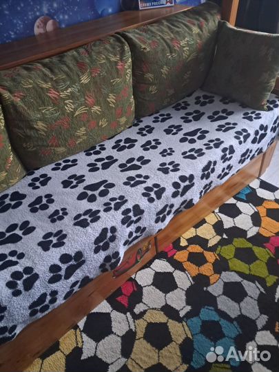 Двухъярусная кровать бу с матрасами