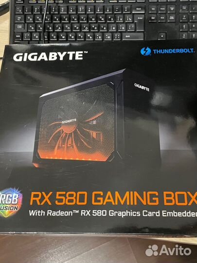 Видеокарта Thunderbolt Gigabyte rx580 Gaming BOX